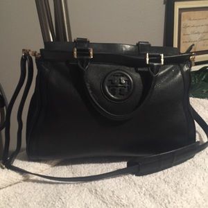 TORY BURCH 100% AUTHENTIC Black Crossbody Bag